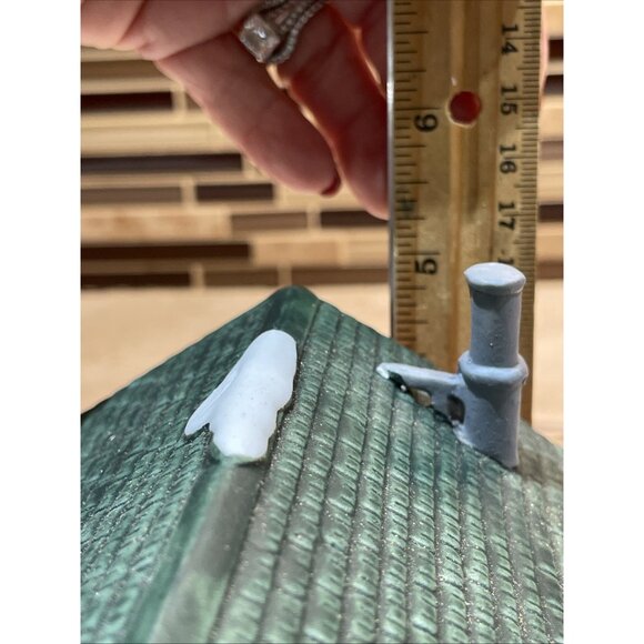 1993 Lemax Dickensvale Village Harleys Feed General Store Lighted Building - Picture 11 of 14